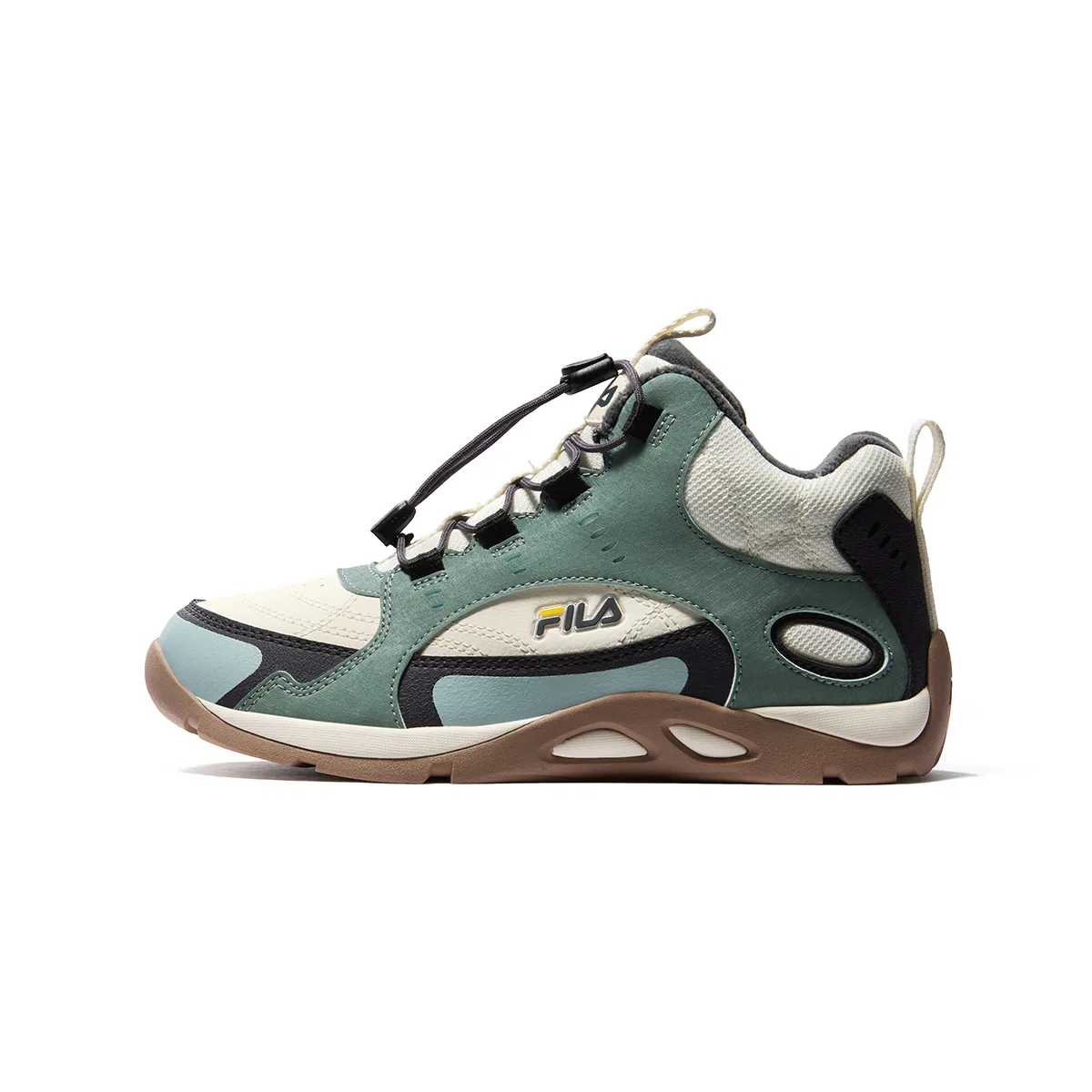 Детские утепленные кроссовки с флисовой подкладкой FILA KIDS, Iceberg Green