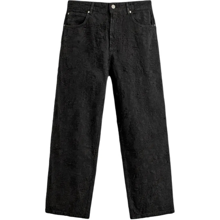 Мужские повседневные брюки Other, ZARA, Black