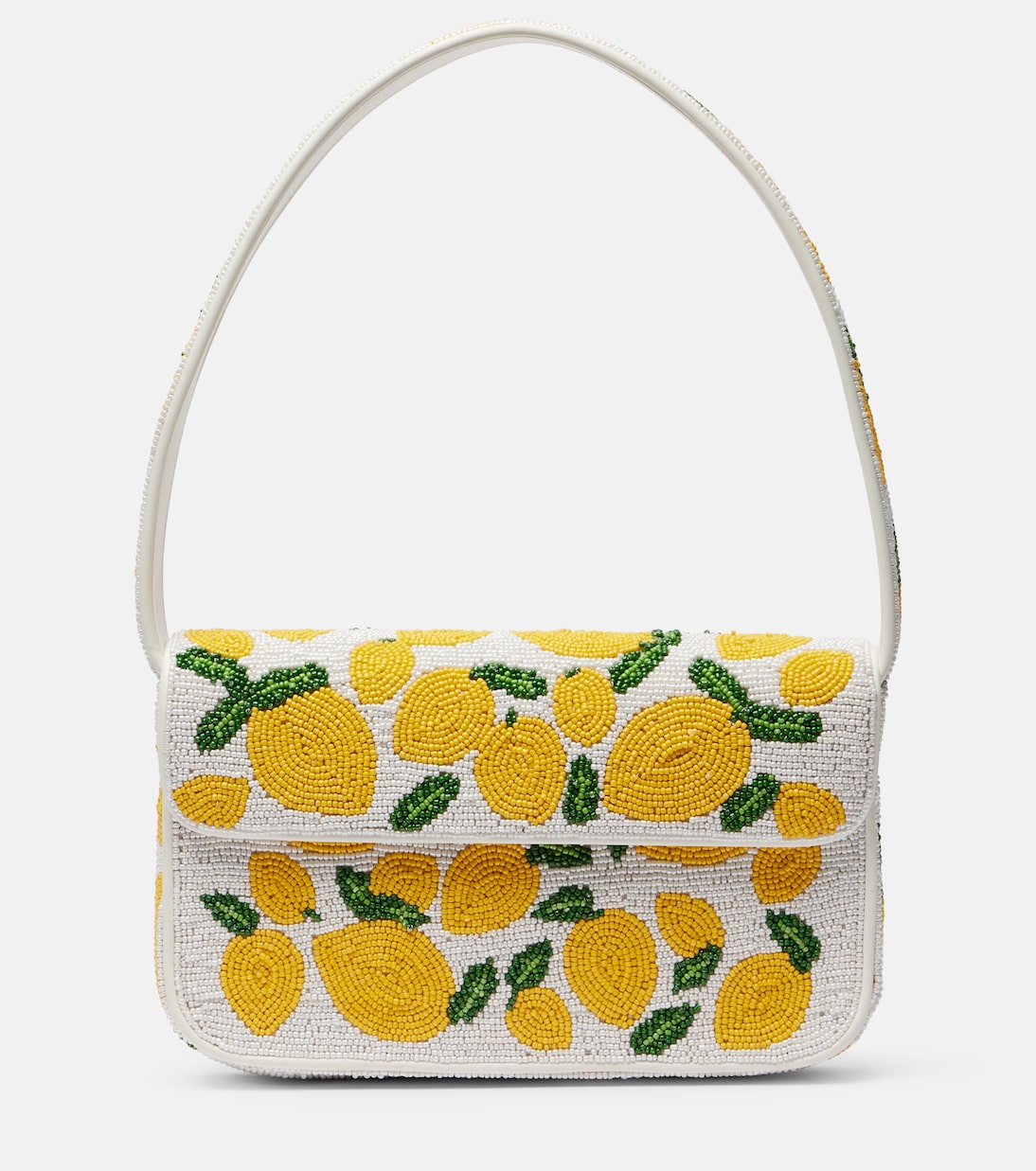 

Томми сумка через плечо с бусинами Staud, Ello - Lemons