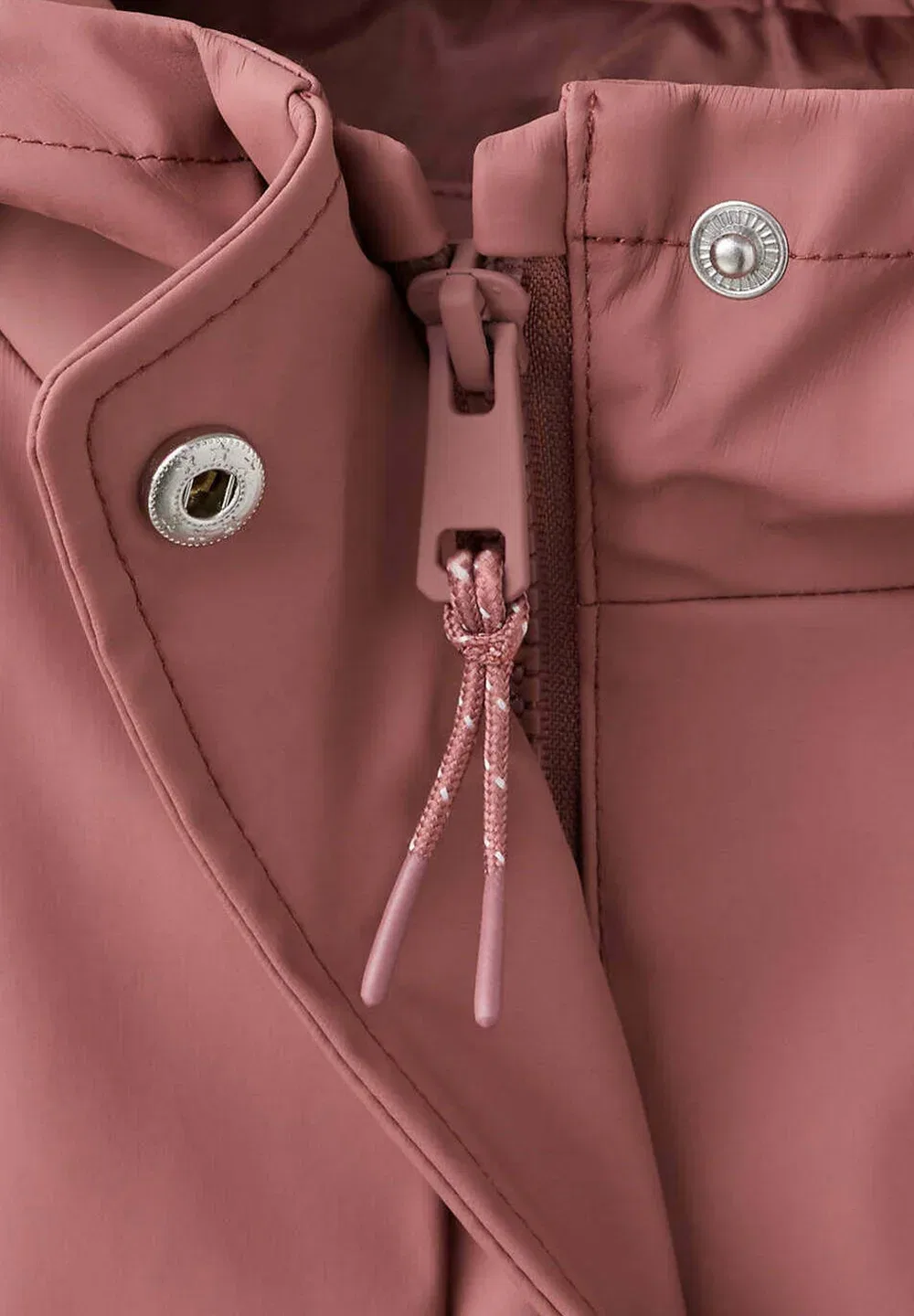 Детская водонепроницаемая куртка Mango Kids, Pink — фото 4
