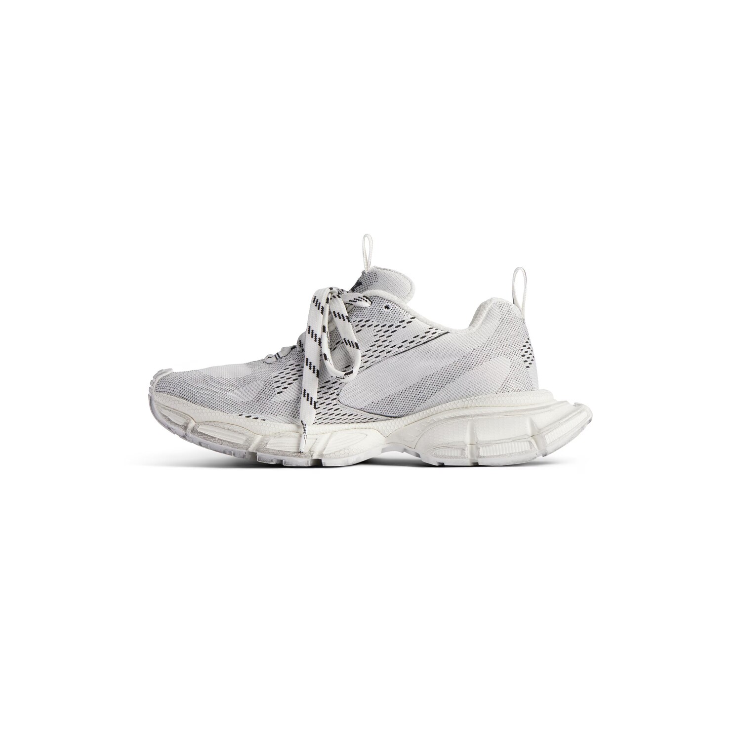 Кроссовки Balenciaga x Under Armour 3XL Knit, белый — фото 4