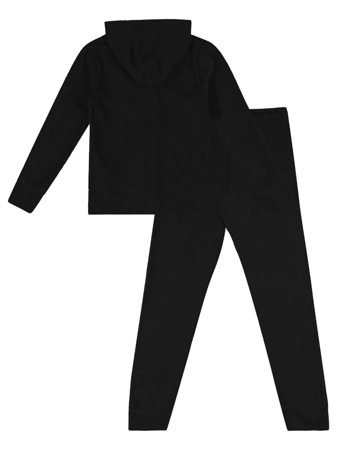 Детский спортивный костюм из вельвета Love Leone 1947 Apparel, Schwarz — фото 4