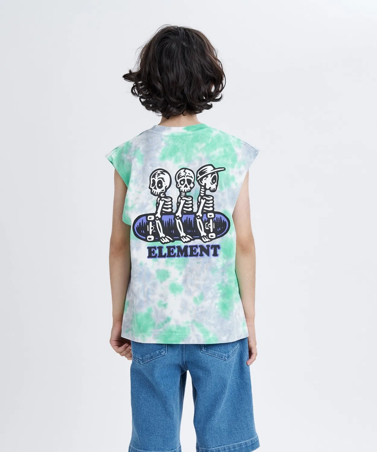 Детский топ без рукавов Timber 3 No Sleeve Y ELEMENT, Green