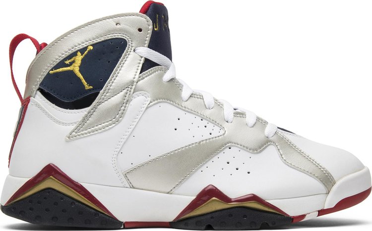 

Кроссовки Air Jordan 7 Retro Olympic 2012, белый, Белый;серый, Кроссовки Air Jordan 7 Retro Olympic 2012, белый