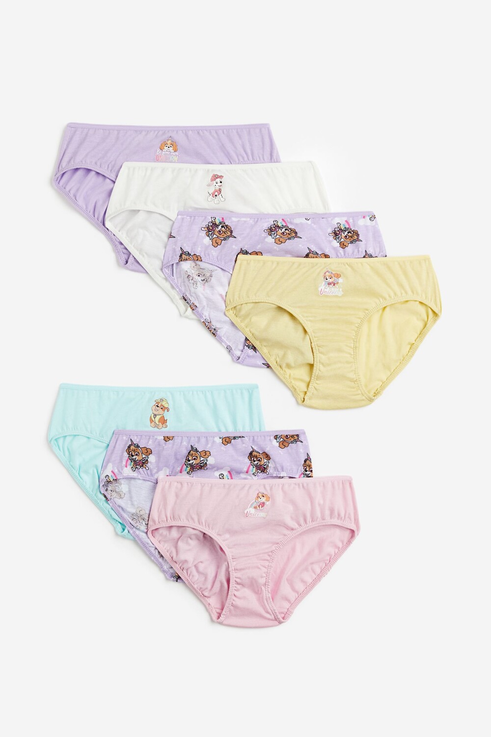 

Набор трусов H&M Disney Paw Patrol Cotton Briefs, 7 предметов, светло-фиолетовый/мультиколор