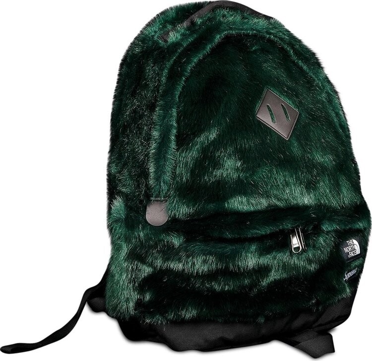 

Рюкзак Supreme x The North Face Faux Fur Backpack Green, зеленый