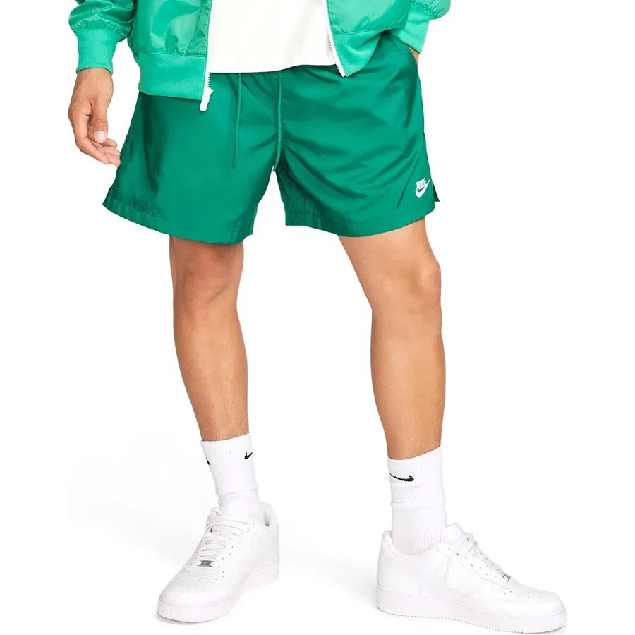 Шорты спортивные с принтом Nike Club Flow, Nike, Зеленый