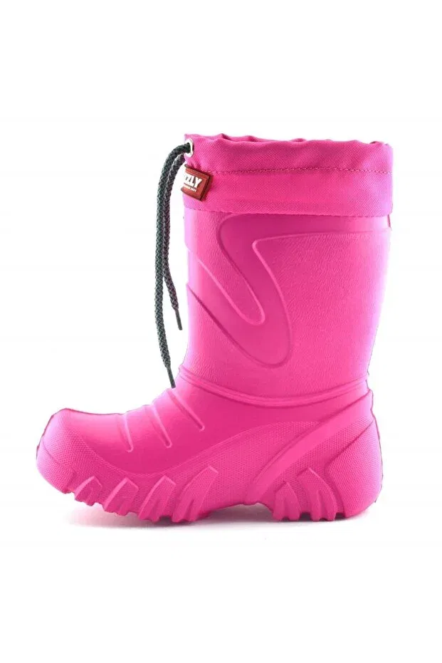 Детские сапоги для мальчиков с принтом Grizzly eva kids furry navy blue rain boots Lemigo, Multicolor — фото 4