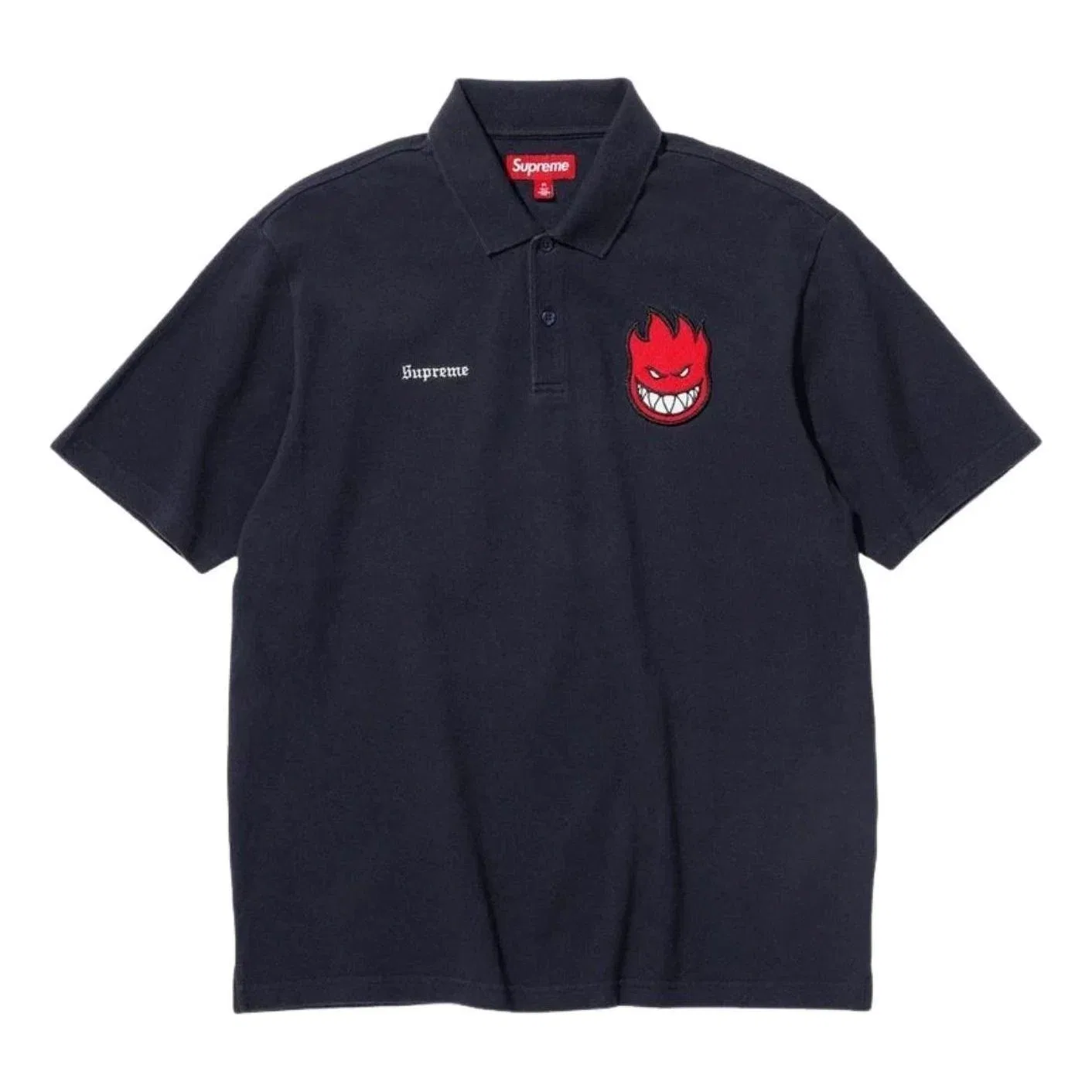 Мужское поло Supreme x Spitfire SS26 Polo, темно-синий