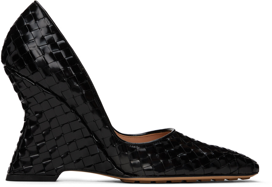 

Черные туфли на каблуке «Комета» Bottega Veneta, Черный, Черные туфли на каблуке «Комета» Bottega Veneta