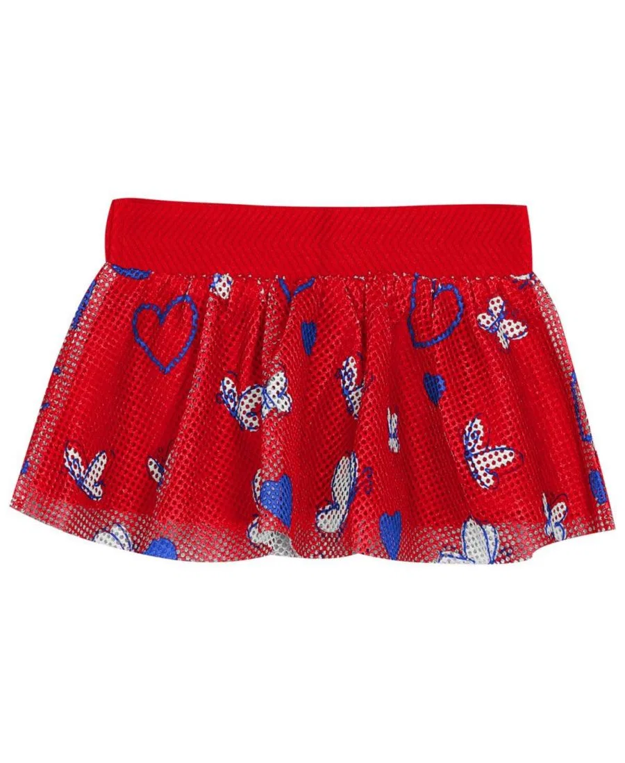 Комплект боди с юбкой и повязкой на голову Philadelphia Phillies Outerstuff, White Red — фото 4