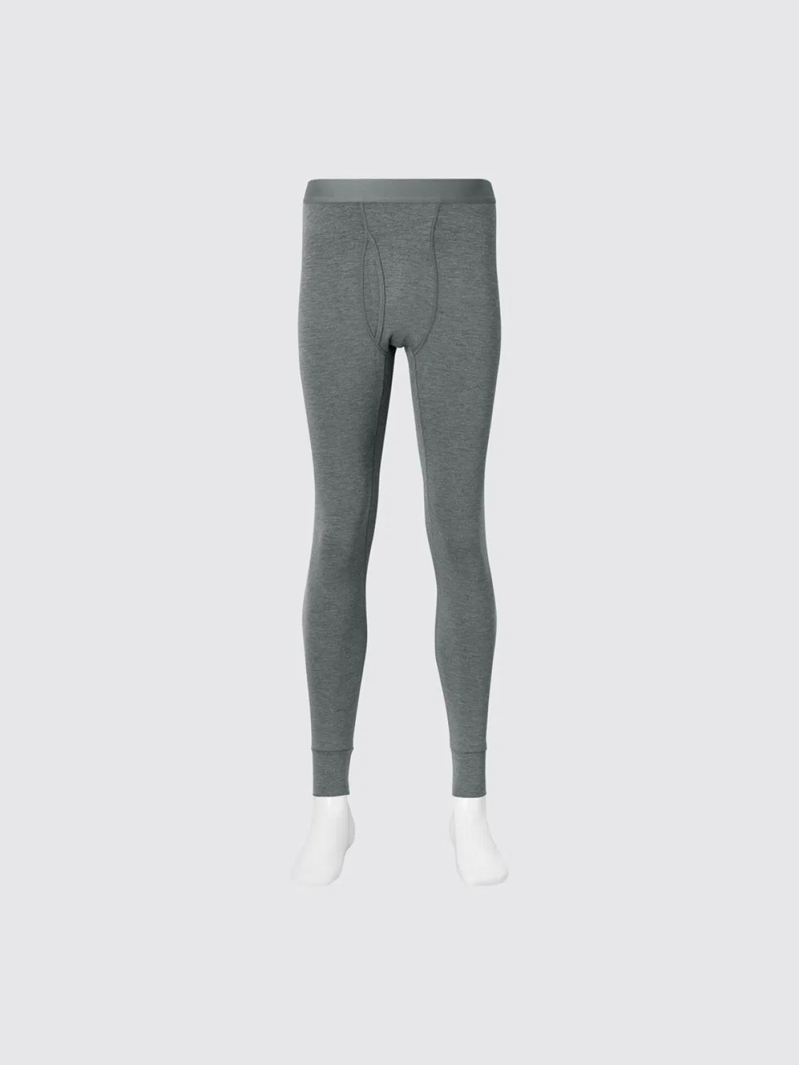 Леггинсы утепленные HEATTECH ULTRA WARM Uniqlo, темно-серый