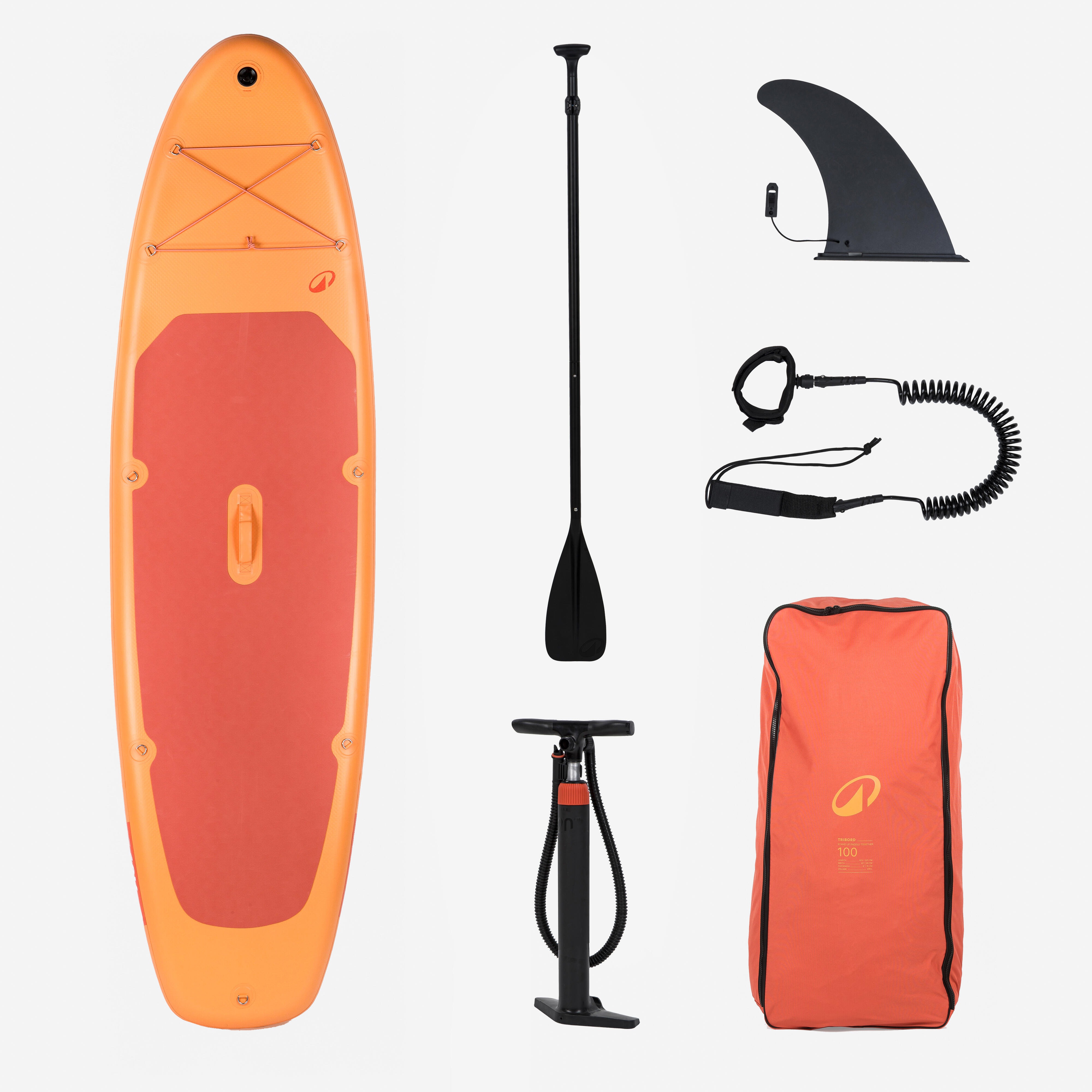 

Sup-борд Itiwit Inflatable Set 10'6 Limited Edition до 130 кг, оранжевый