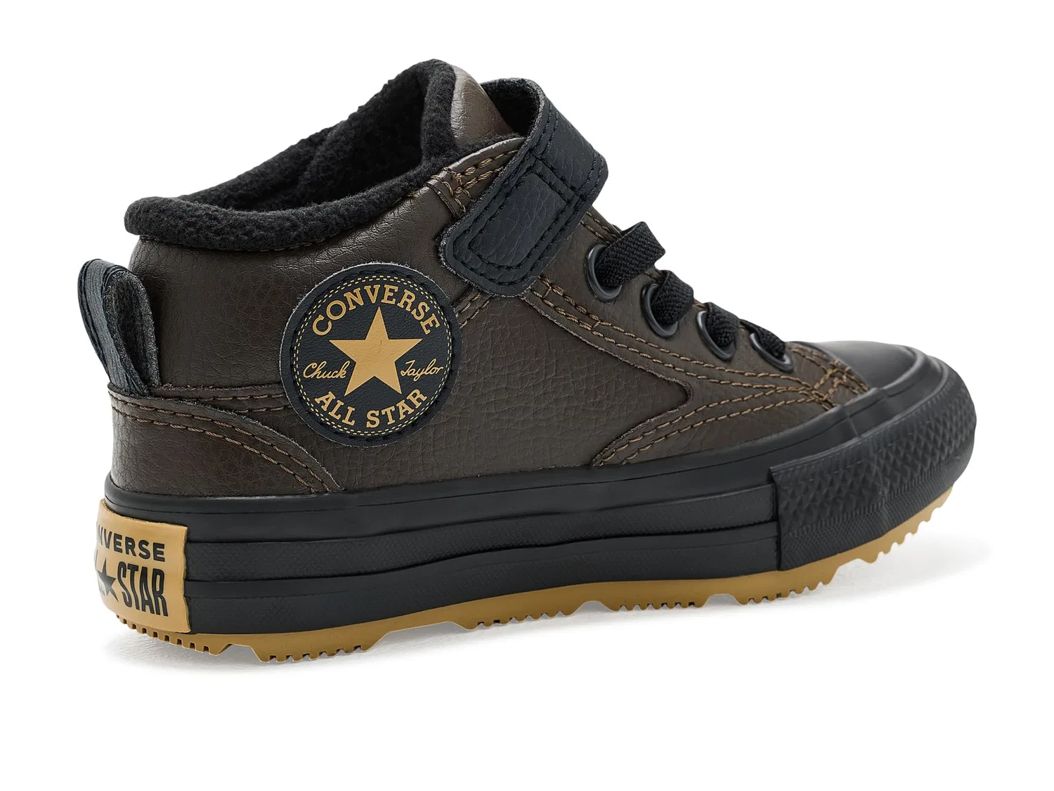 Ботинки Chuck Taylor All Star Malden Street Boots (для маленьких детей) Converse Kids, Fresh Brew/Struck Gold/Black — фото 4
