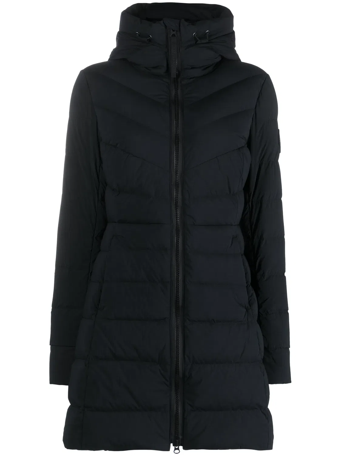 Куртка-пуховик Clair с капюшоном Canada Goose, черный