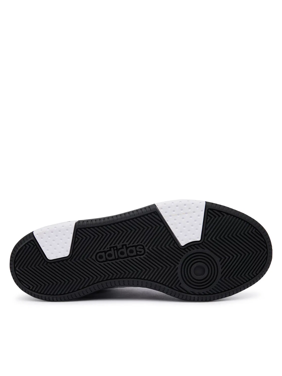 Кроссовки для мальчика Hoops Mid Classic Shoes Adidas, черный — фото 4