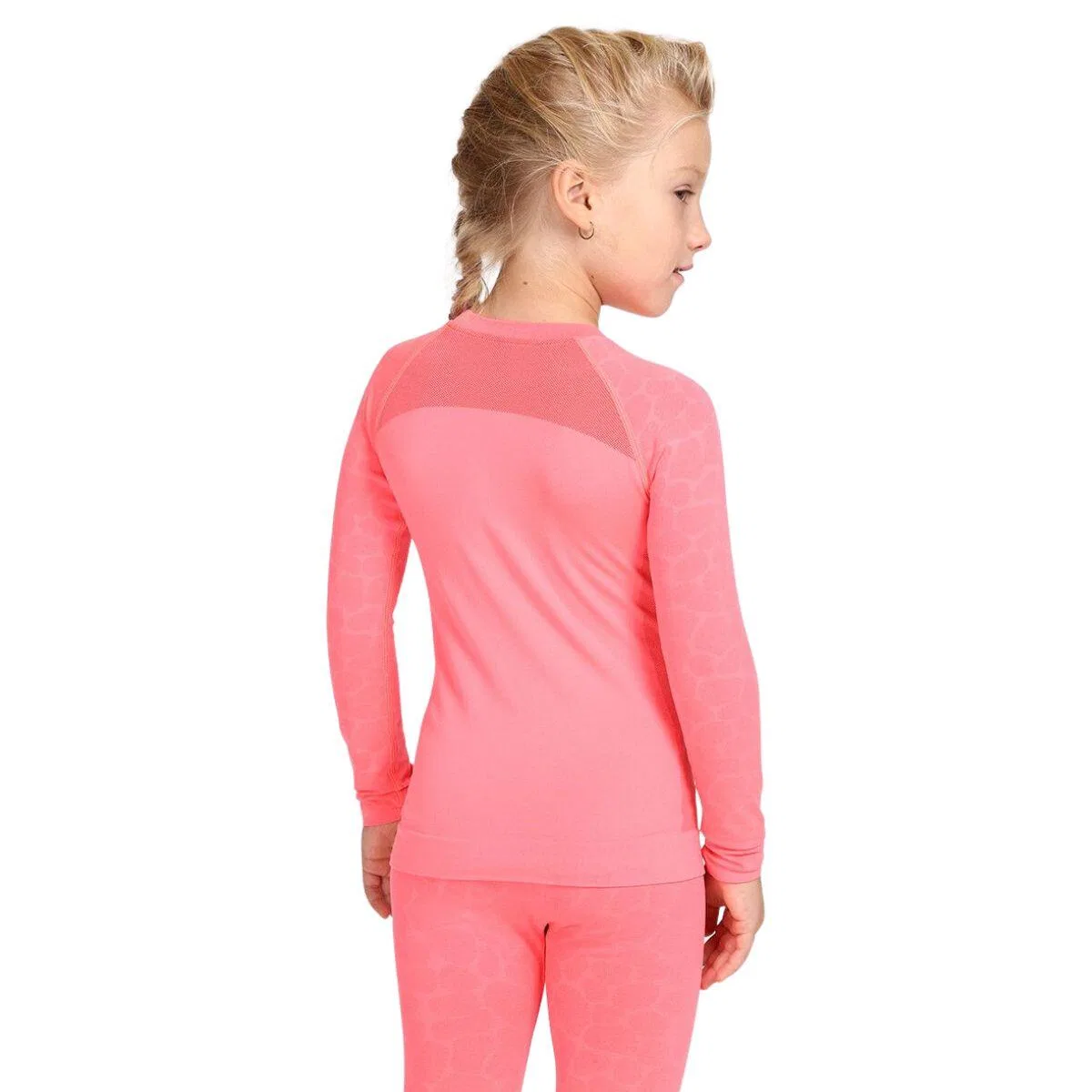 Детское термобелье для девочек Kilpi Carol-JG, цвет Orchideenpink — фото 2