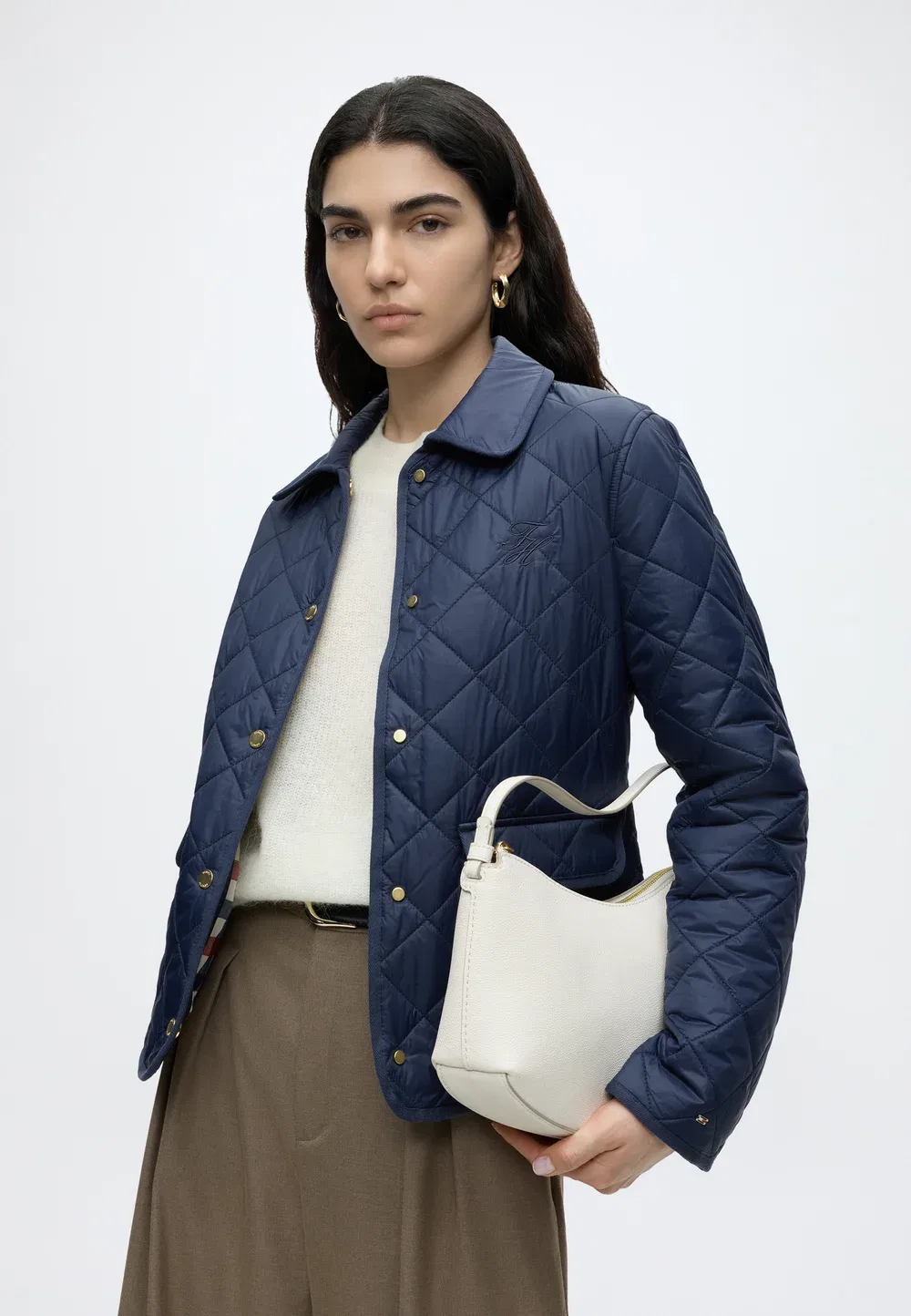 Теплая стеганая куртка LW - легкая стеганая куртка Tommy Hilfiger, Dark Night Navy — фото 4