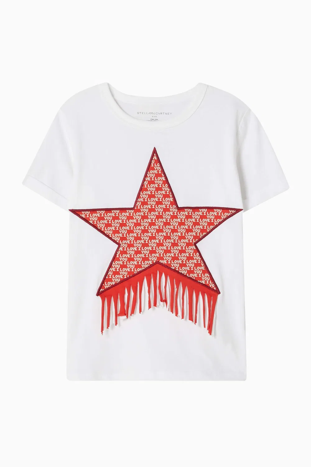 Футболка с принтом звезды Star T-Shirt Stella McCartney