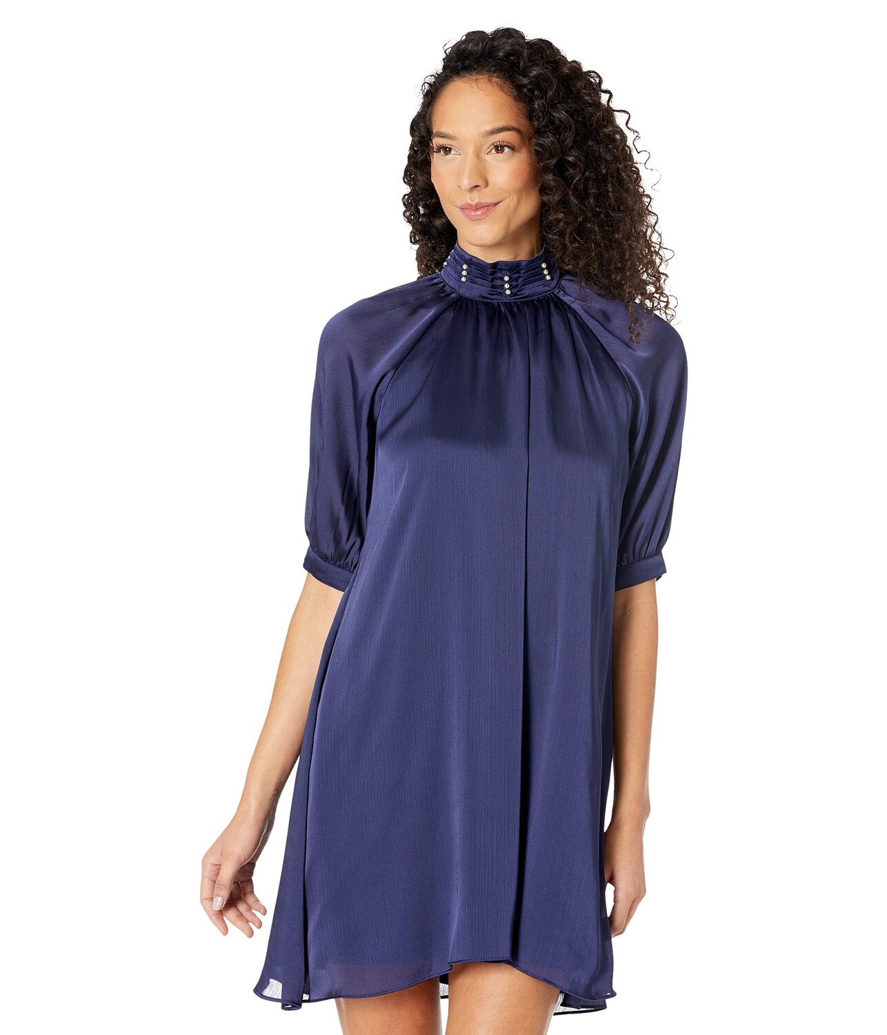 

Платье Sage, High Neck Swing Dress