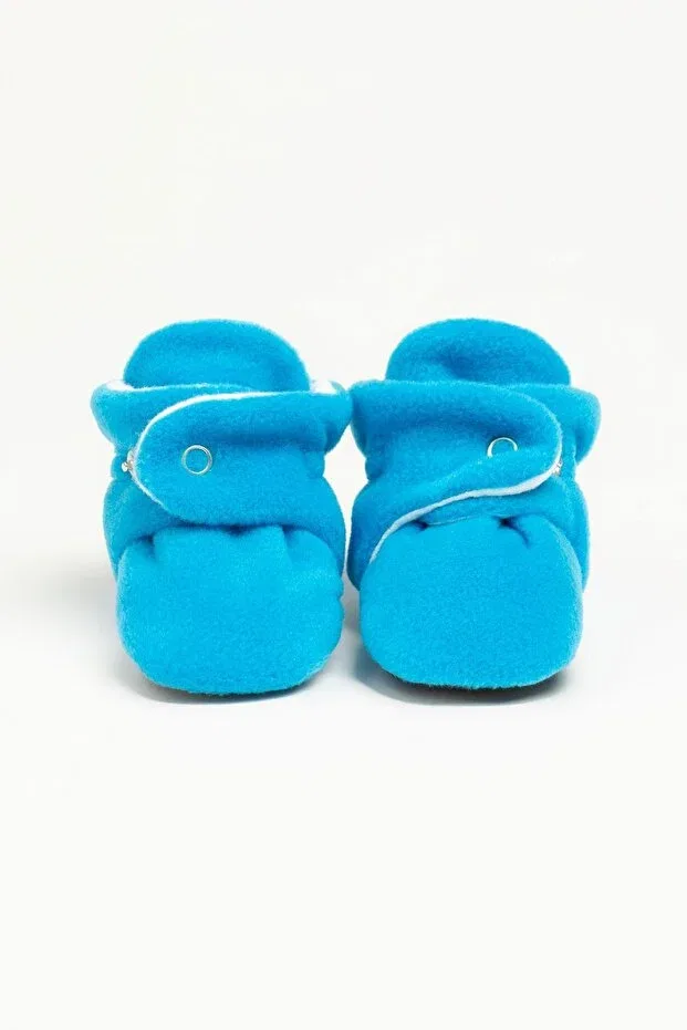 Детские домашние тапочки из флиса Babyzilla, Blue — фото 3