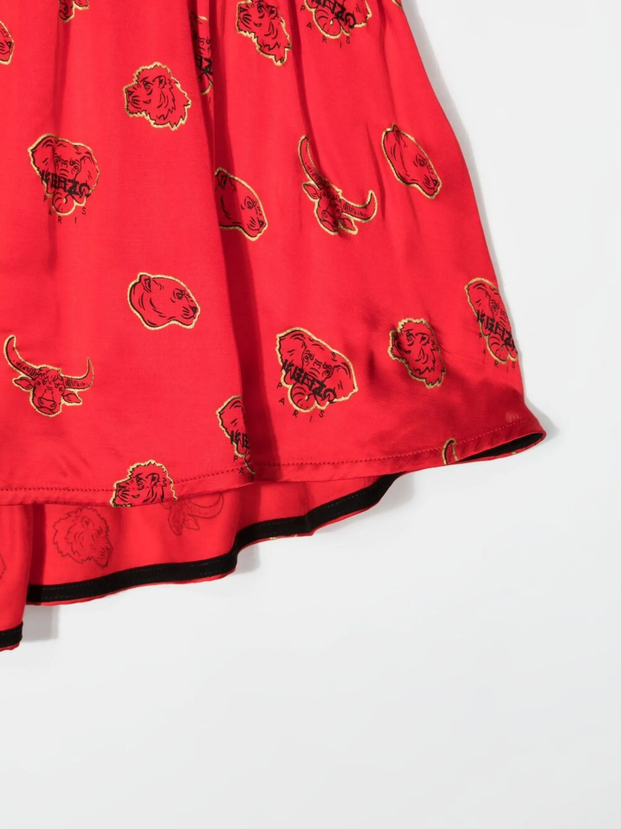 Юбка Chinese New Year Kenzo Kids, красный — фото 3