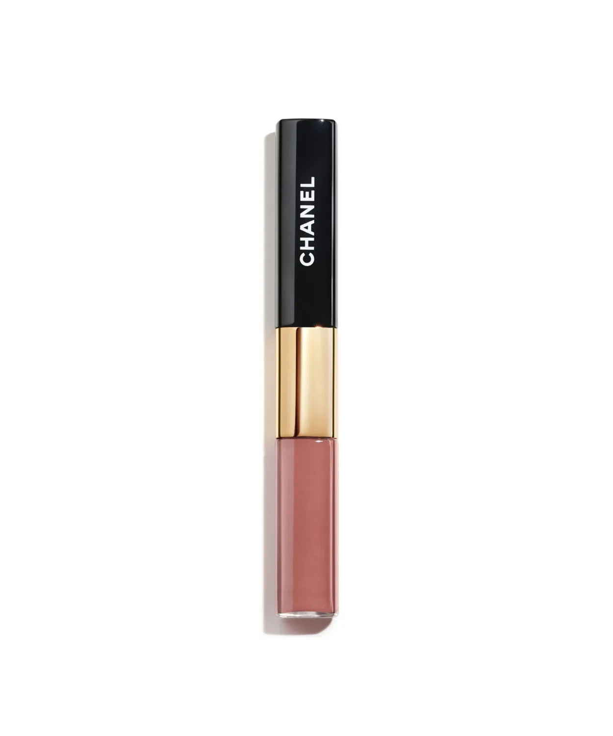 Женская жидкая помада с блеском 2-в-1 Le Rouge Duo Ultra Tenue CHANEL, 186 Pink Nude