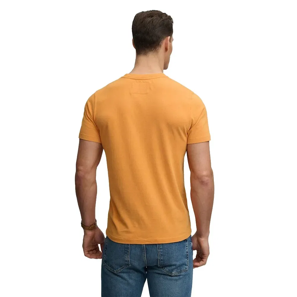 Футболка Superdry Vintage Prep Relaxed Fit с коротким рукавом, оранжевый — фото 2
