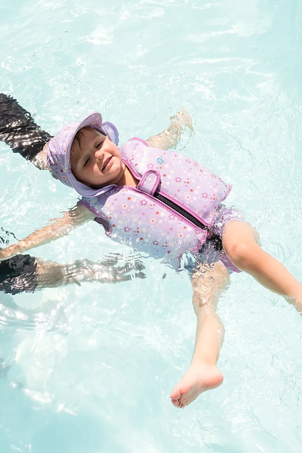 Жилет для плавания с предохранительным ремнем Splash About, Lilac — фото 2