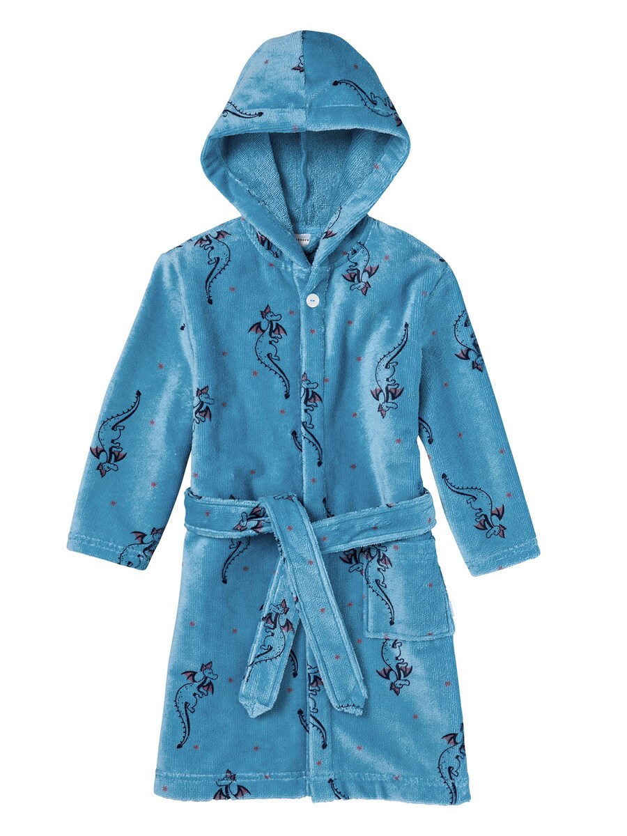 

Халат SCHIESSER Bathrobe Girls World, синий