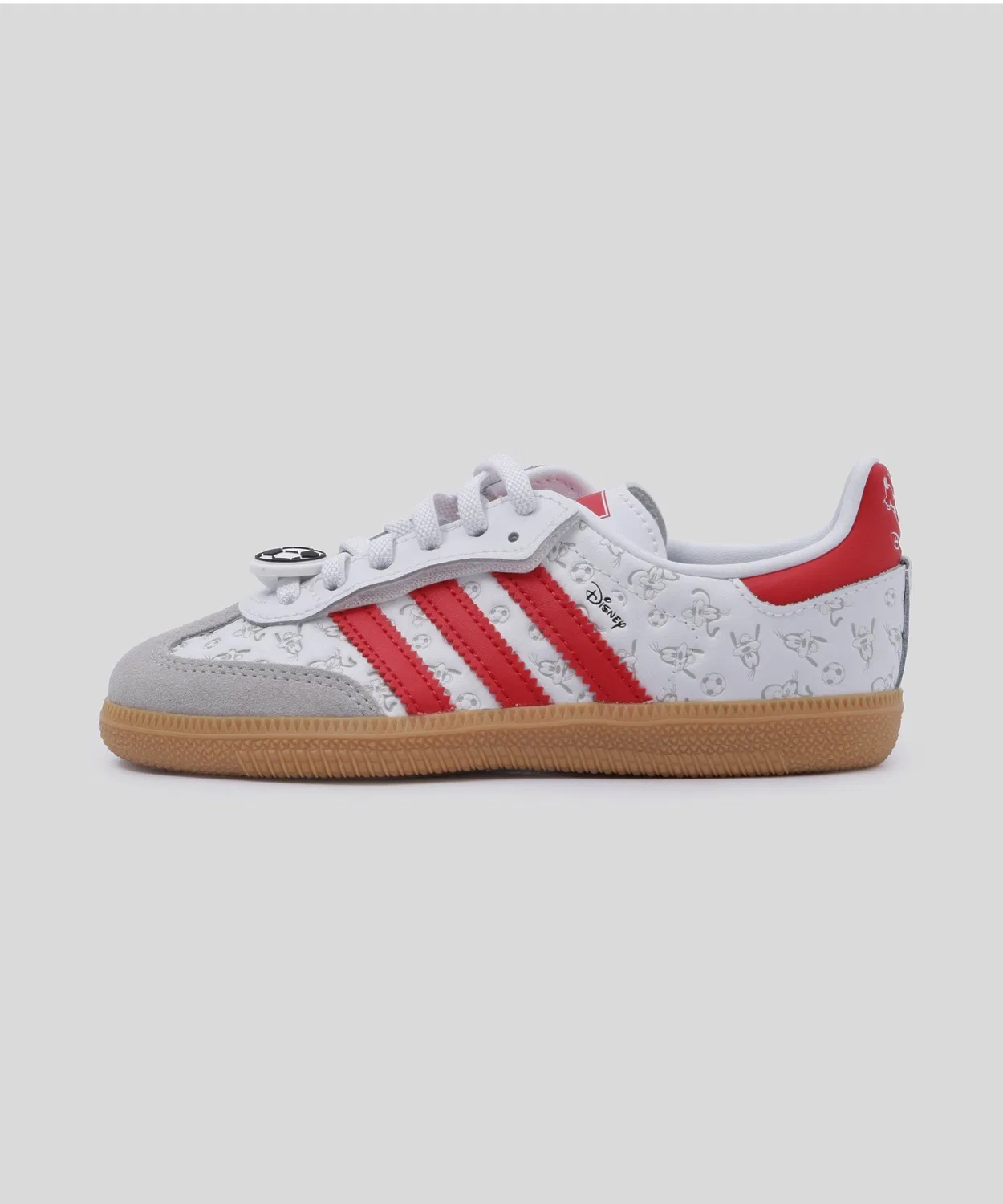 Детские кроссовки с эластичной шнуровкой Samba OG CF EL C Adidas Originals, White