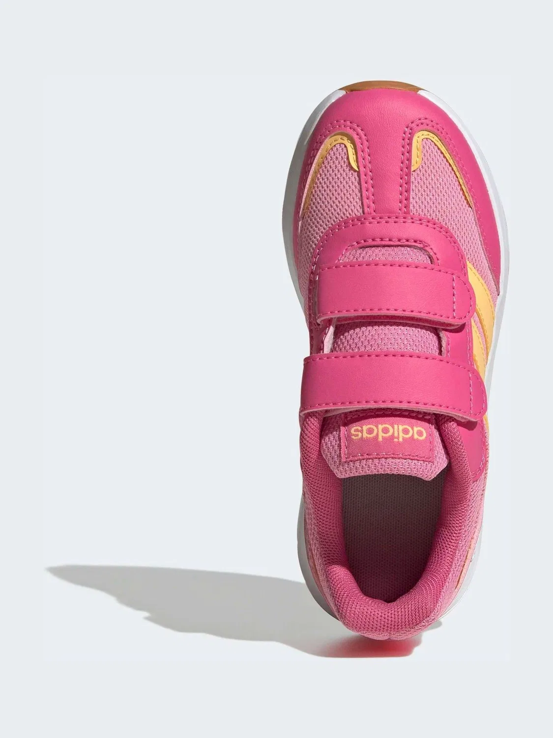Кроссовки детские adidas Tensaur Switch на липучках, розовый — фото 4