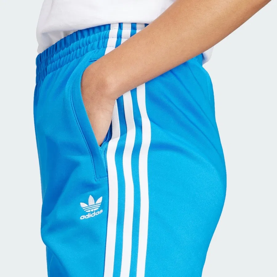 Спортивные штаны с манжетами Adicolor Classics Cuffed Track Pants adidas, Светло-голубой — фото 3