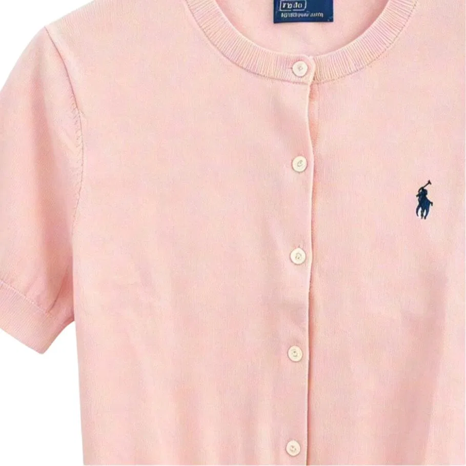 Женский джемпер с круглым вырезом Polo Ralph Lauren, Pink — фото 4