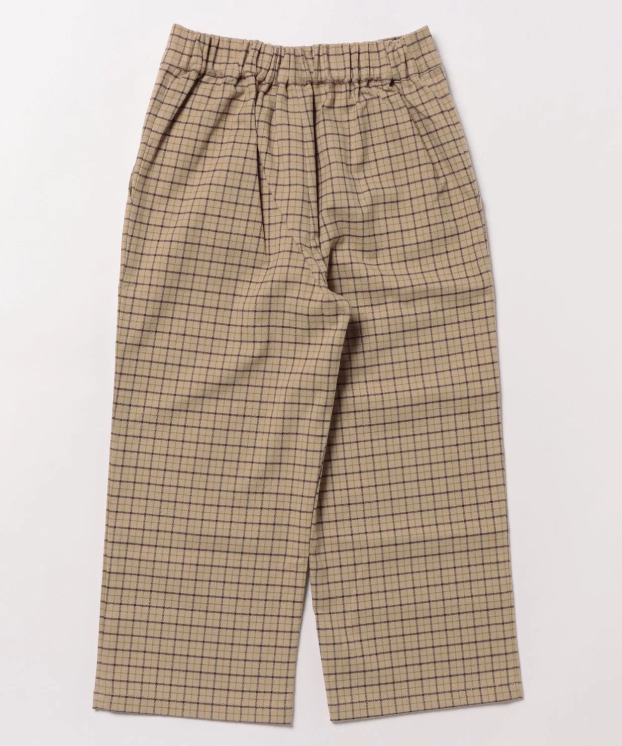 Детские шорты-брюки Brooklyn Trouser Autumn Plaid Mag., Beige — фото 2