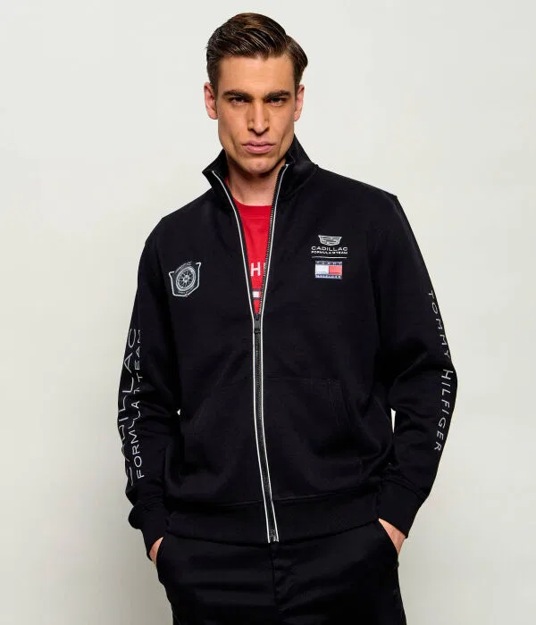 Мужское худи Racing Tommy Hilfiger, черный