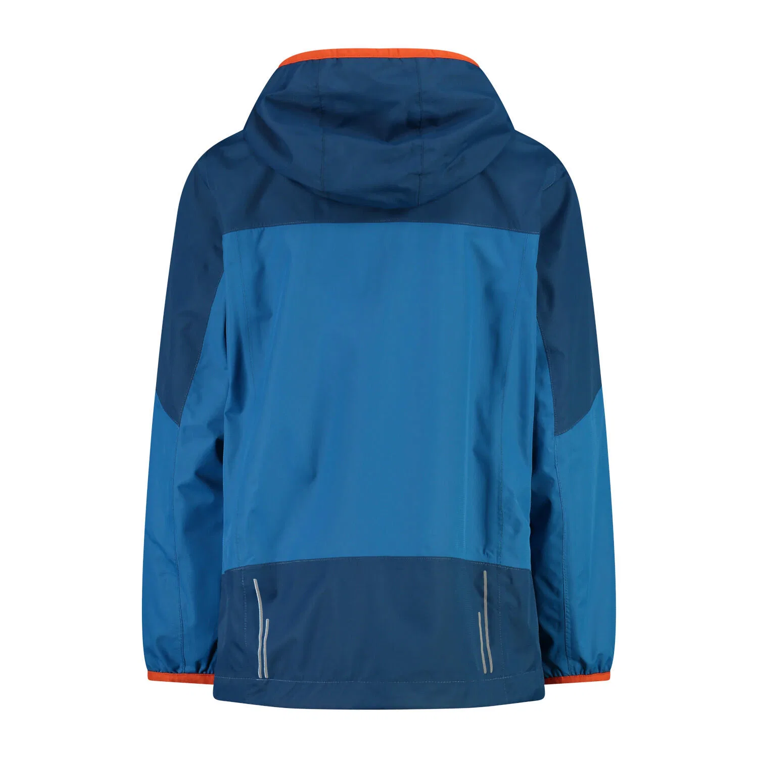 Детская софтшелл-куртка для мальчиков с капюшоном Kid Jacket Fix Hood Cmp, Konigsblau Navyblau Orange — фото 4