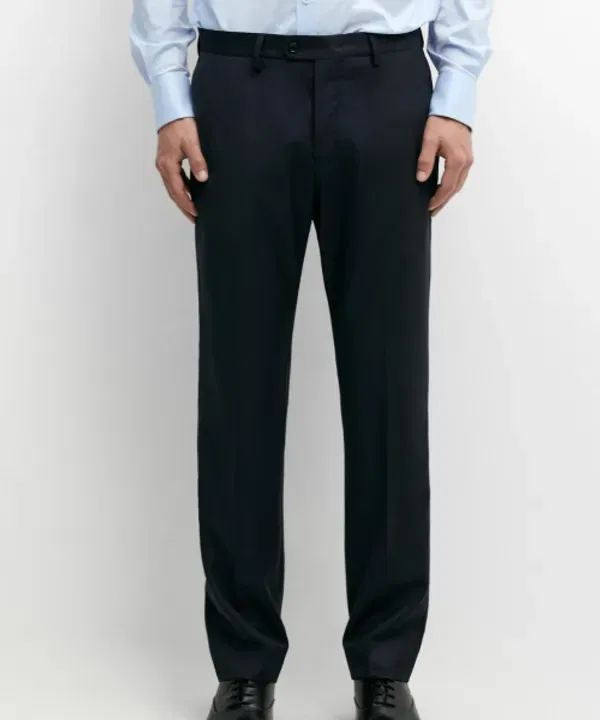 Классические брюки из шерстяной смеси, Massimo Dutti
