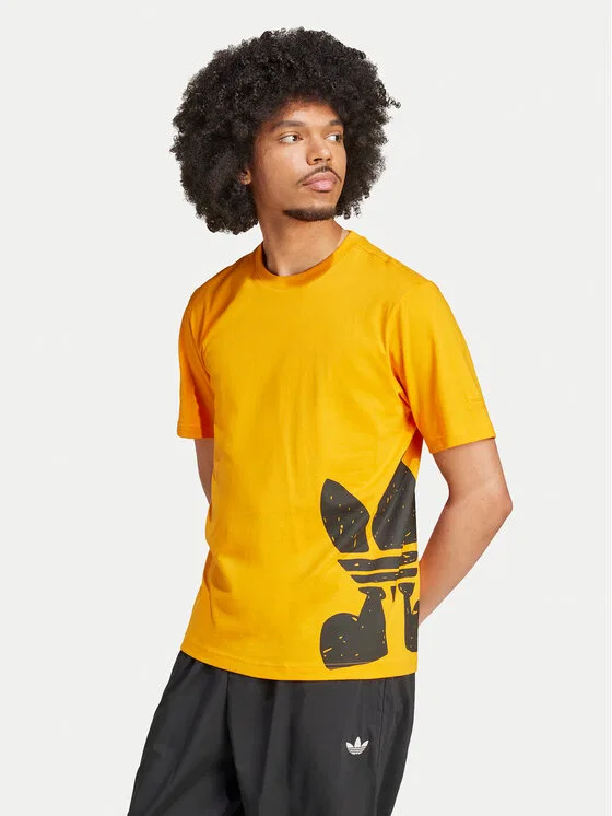 Футболка regular fit Supply Street Adidas, оранжевый