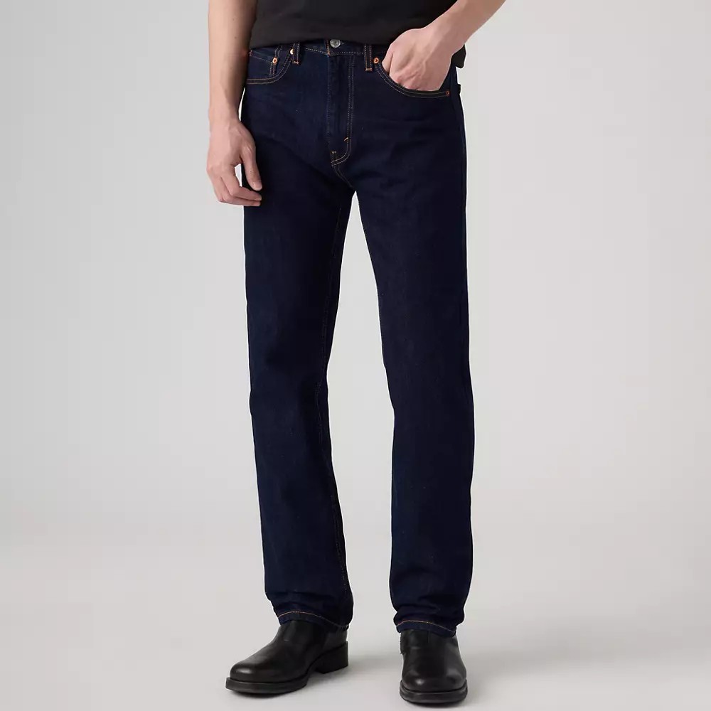 Мужские джинсы Levi's 505, насыщенный темно-синий