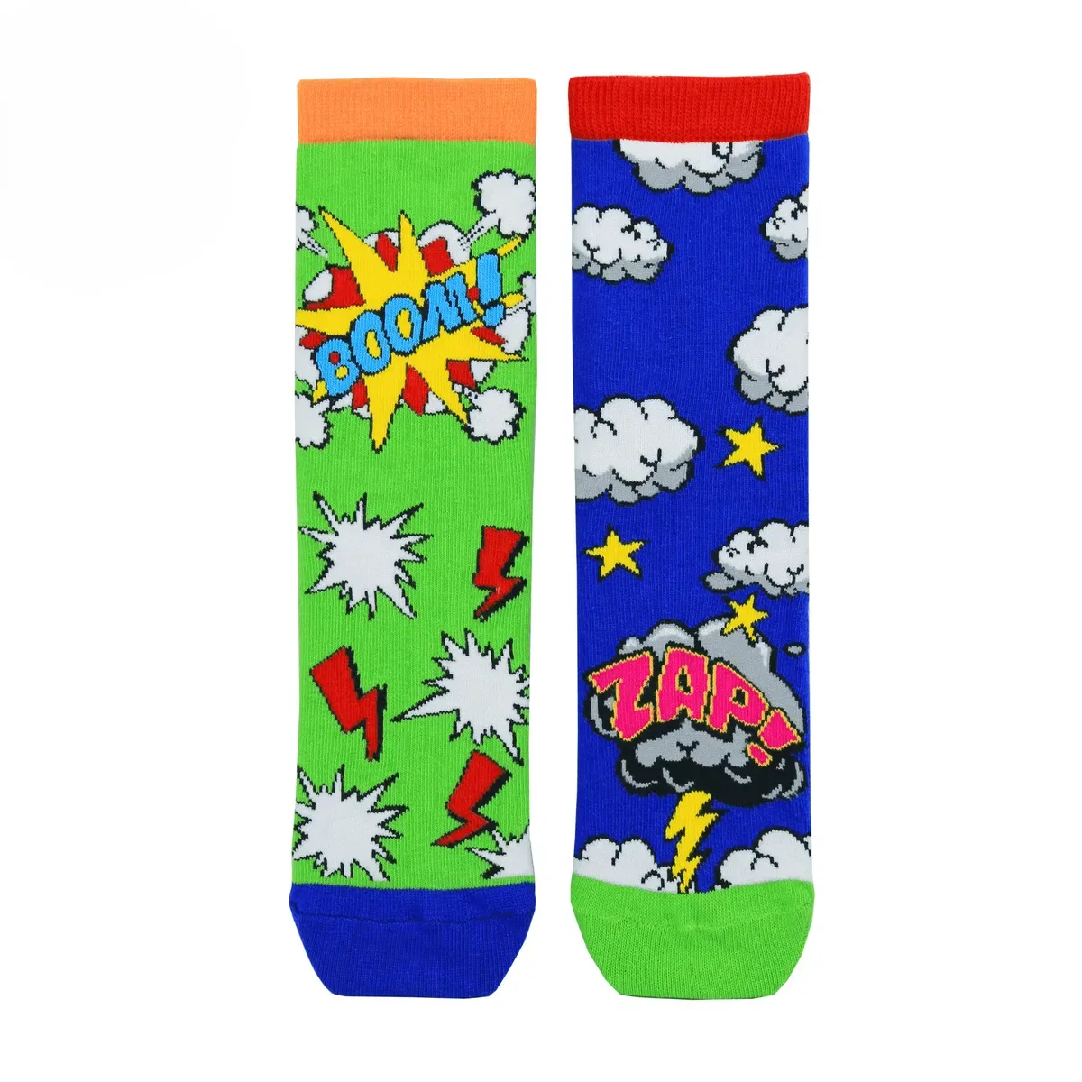 Детские носки с принтом comic cartoon United Oddsocks, Multi