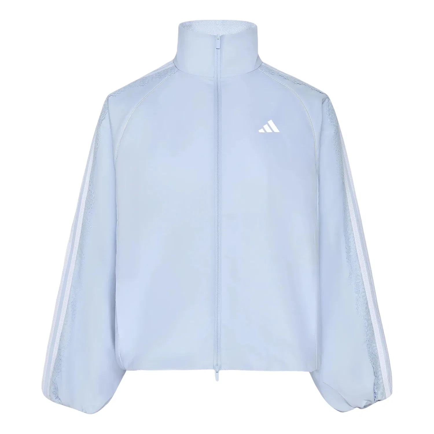 Женская куртка Dance Lace Mixed Woven Jacket Asia Sizing 'Crystal Sky' adidas, Crystal Sky