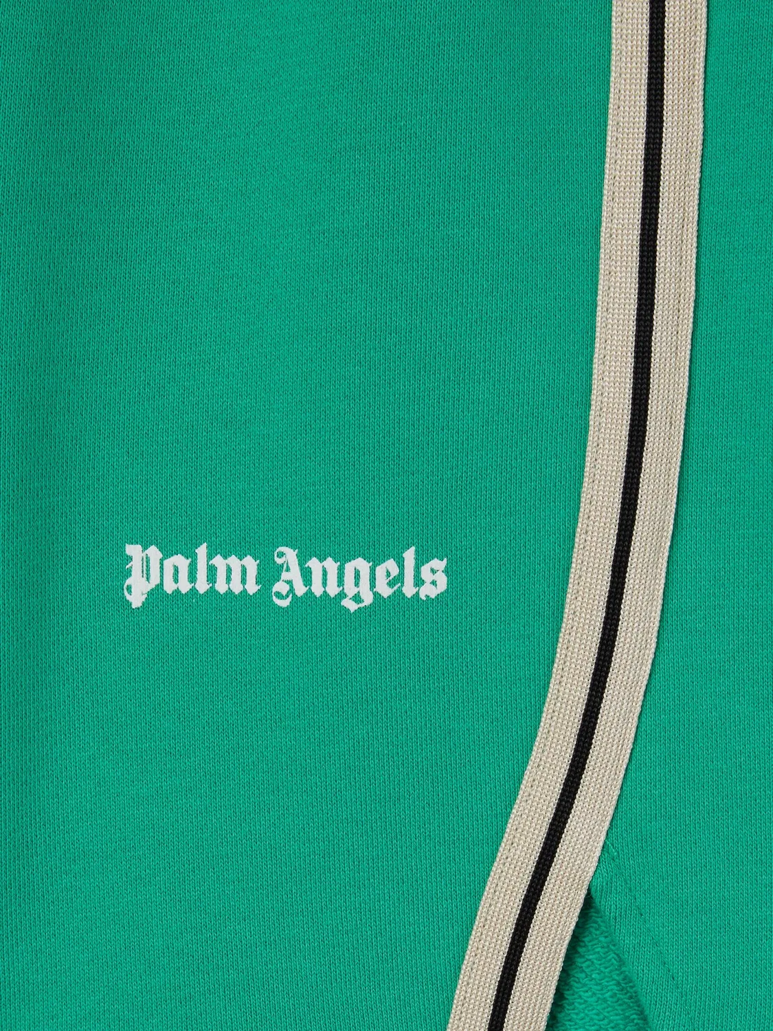 Шорты с логотипом Palm Angels, зеленый — фото 3