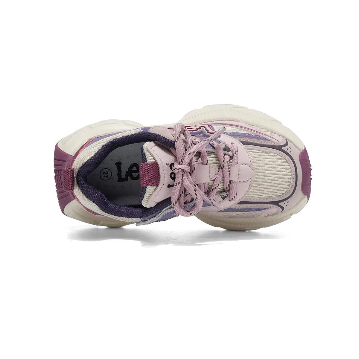 Детские кроссовки с низким верхом Lee, Beige Khaki — фото 4