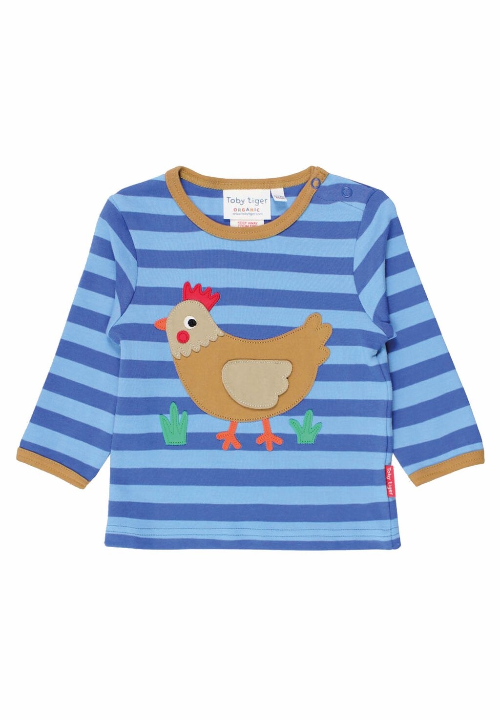 

Рубашка с длинным рукавом LANGARM Toby Tiger, цвет blau