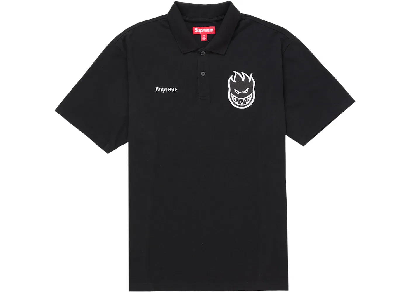 Мужская поло Supreme Spitfire Polo Shirt, Black