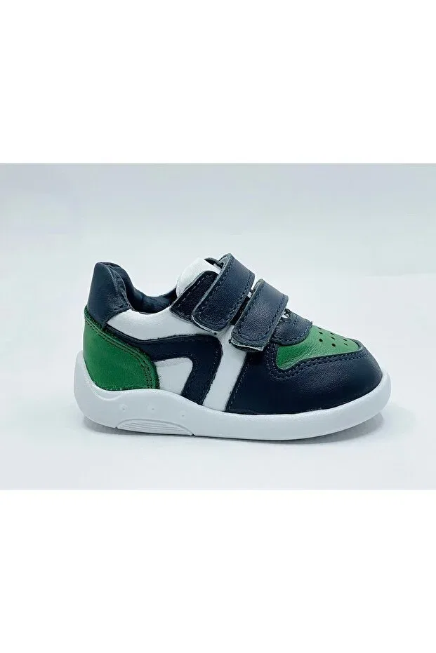 Детские кроссовки для девочек ортопедические Lepi, Green-Lacquer — фото 2