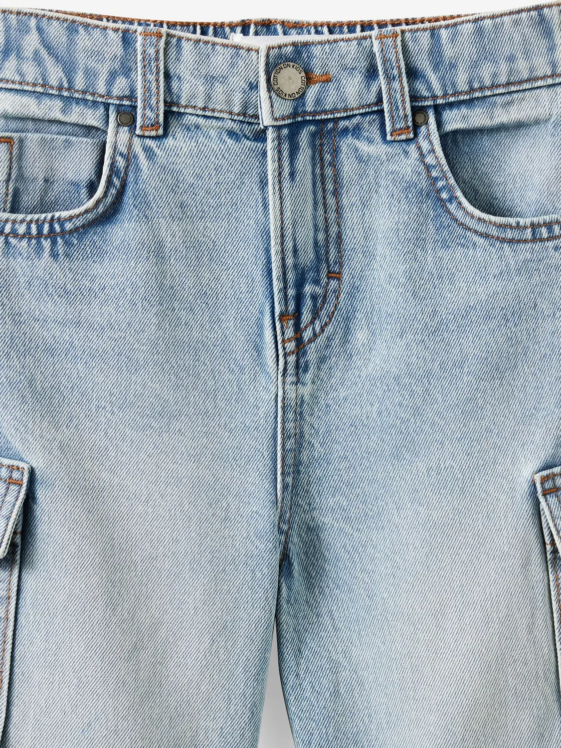 Шорты джинсовые Super Baggy Cotton On, Airlie Light Blue — фото 3