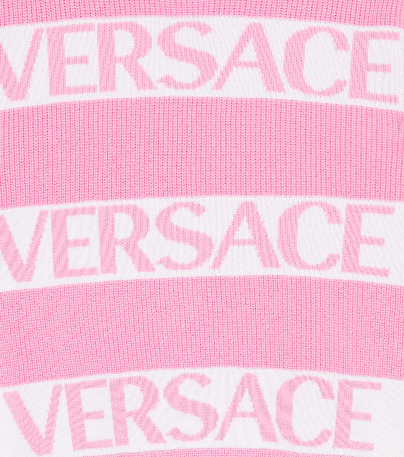 Свитшот хлопковый Versace Kids, белый — фото 2