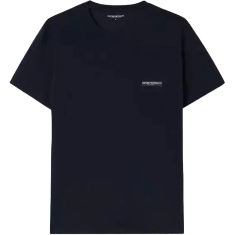 Мужская футболка с коротким рукавом, комплект из 2 штук, EMPORIO ARMANI, Gray Purple/Black — фото 4